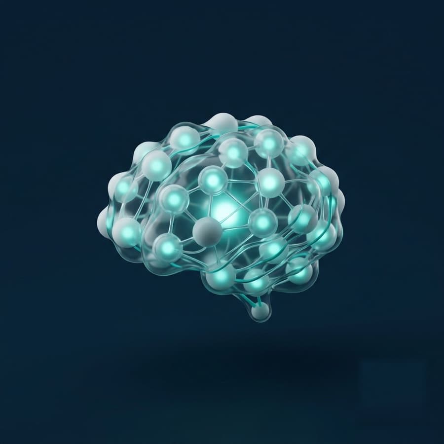 AI Development 3D illustration